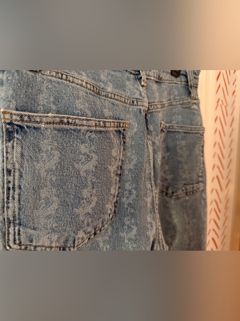 Anthro | Pilcro The Austyn High Rise Wide Leg Cuffed Jeans | Sz 29 | - Picture 5 of 8